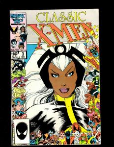 Lot of 12 Classic X-Men Marvel Comics #1 2 3 4 5 6 7 8 9 10 11 12 HY3