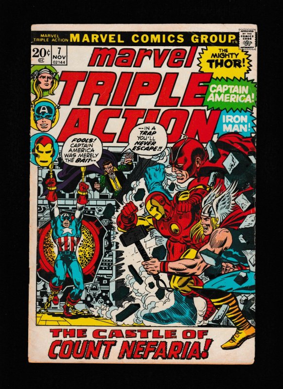 Marvel Triple Action #7 (1972) VG/FN