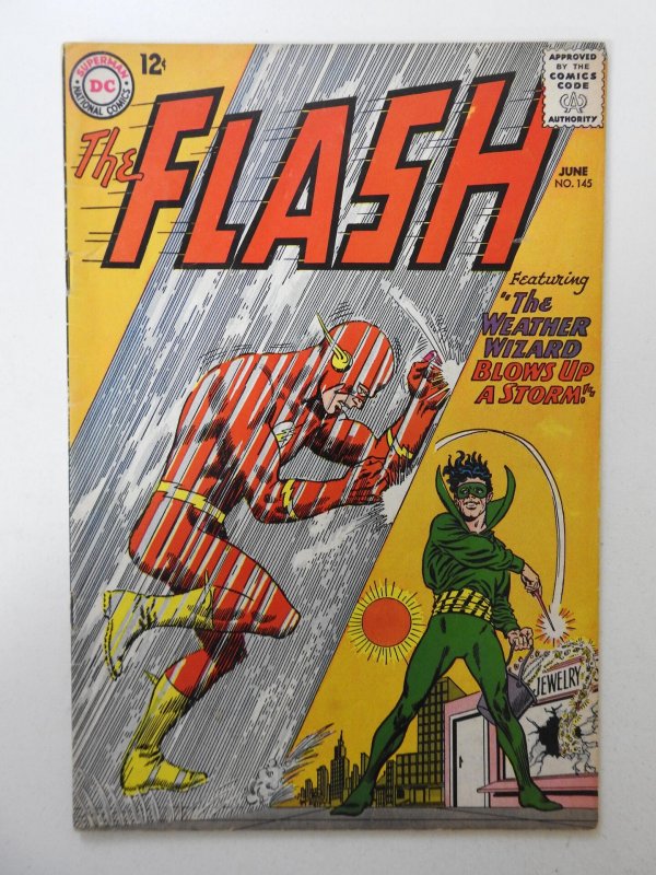 The Flash #145 (1964) VG+ Condition! Moisture stain