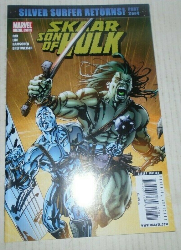 Skaar Son Of Hulk #8 2009 Marvel Comics