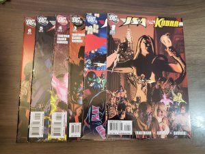 JSA vs Kobra (DC Comics 2009) #1,2,3,4,5,6 (Eric S Trautmann Don Kramer) 