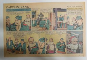 Captain Yank Sunday by Frank Tinsley from 8/8/1943 Size: 11 x 15 inches