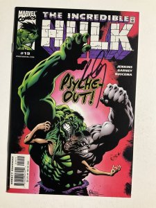 INCREDIBLE HULK 19 SIGNED BY RON GARNEY NM NEAR MINT MARVEL  