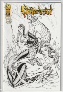 Shahrazad #5 Cover C Big Dog Ink Retailer Incentive Exclusive NM Campbell