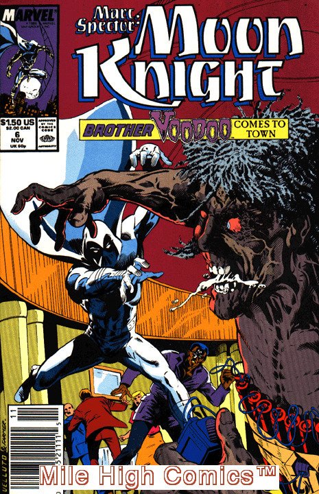 MOON KNIGHT (1989 Series)  (MARVEL) (MARC SPECTOR) #6 NEWSSTAND Very Fine Comics