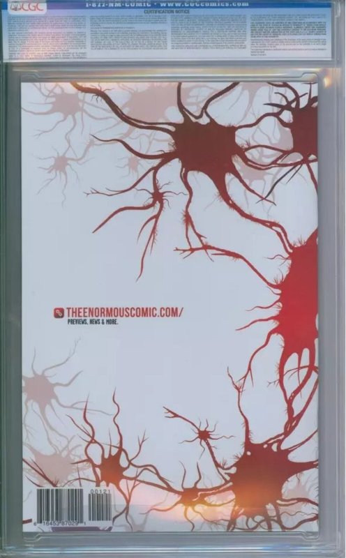 215 Ink Enormous #1 CGC 9.8 Variant Cover