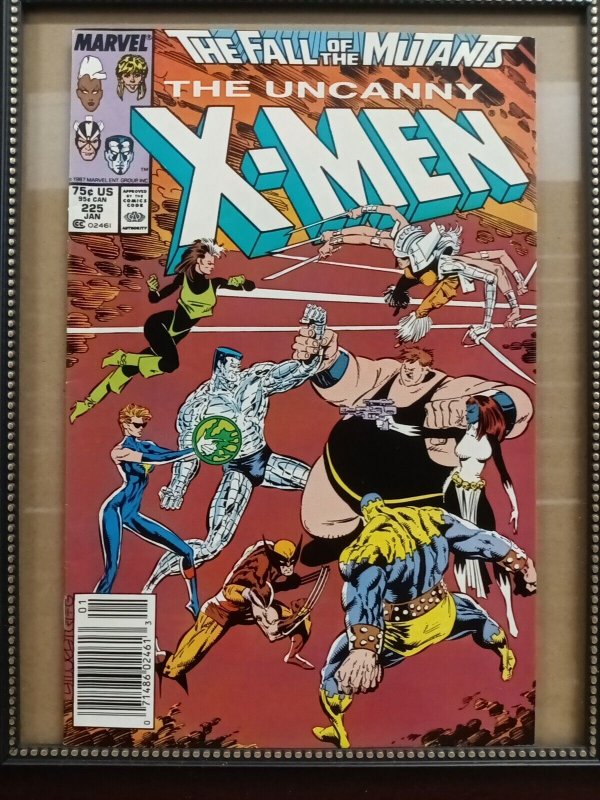 The Uncanny X-Men #225 (1988) Newsstand     P01