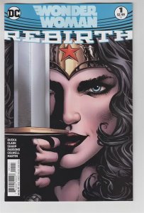 WONDER WOMAN REBIRTH (2016 DC) #1 CVR A LIAM SHARP