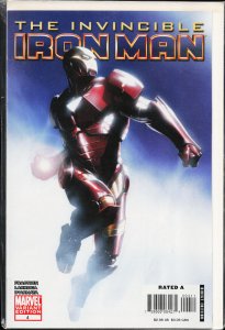 Invincible Iron Man #4 Variant Cover (2008) Iron Man