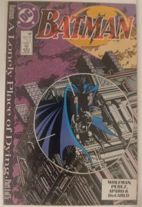 Batman #440 (1989) VG (Lonely Place of Dying 1) Wolfman/Perez/Aparo