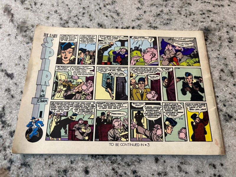 The Daily Spirit Vol. # 2 TPB Graphic Novel Comic Book Will Eisner 2 J391