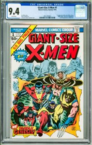 Giant-Size X-Men #1 (1975) CGC 9.4! 1st Appearance of the new X-Men!