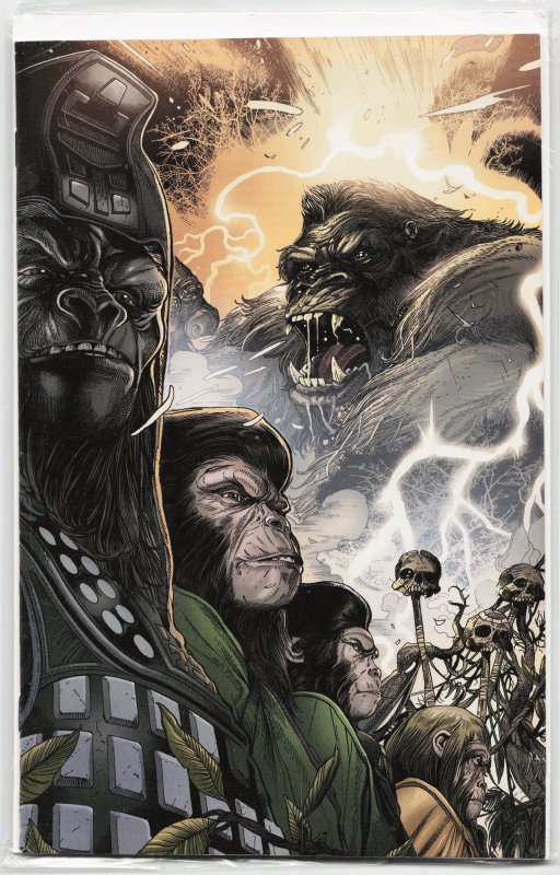 Kong On the Planet of the Apes #4 Cover B (2018) King Kong