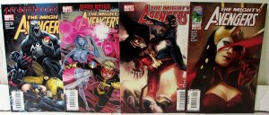 Mighty Avengers Lot 4 #7, 21, 27, 29 2008 Marvel Venom Ms. Marvel Comics