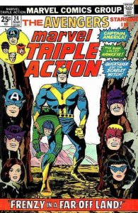 Marvel Triple Action #24 FN ; Marvel | Avengers 30 reprint