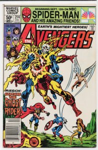 The Avengers #214 (1981) The Avengers