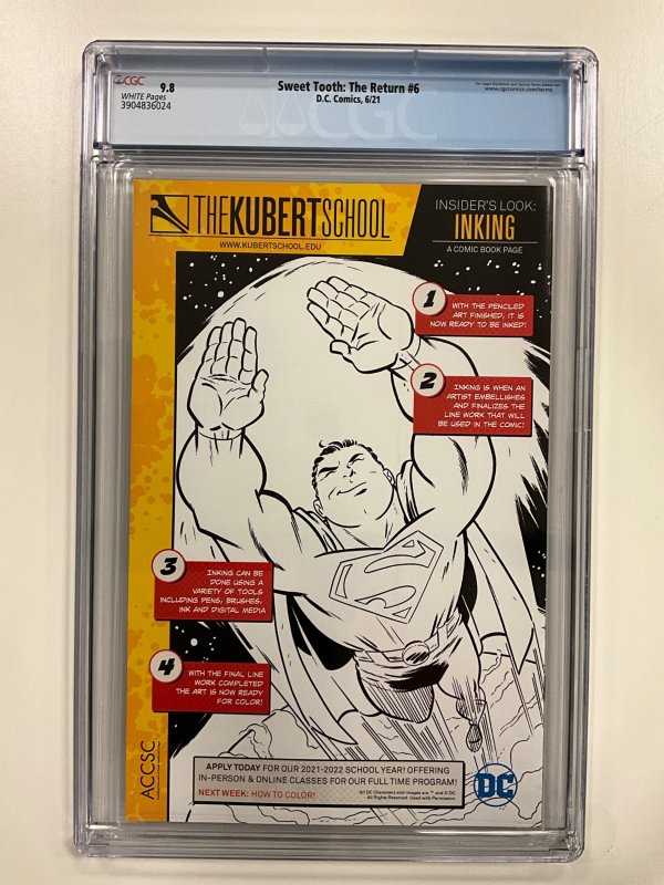 Sweet Tooth: The Return #6 (2021) CGC 9.8