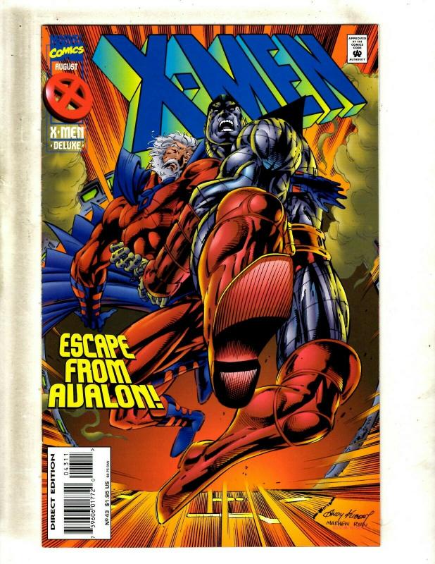 Lot Of 11 Marvel Comics X-Men Vol 2 # 35 36 37 38 39 40 42 43 44 45 46 J324