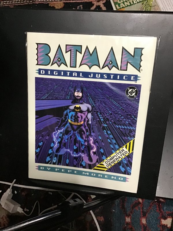 Batman: Digital Justice (1990) stunning super high grade! NM/MT Richmond CERT!