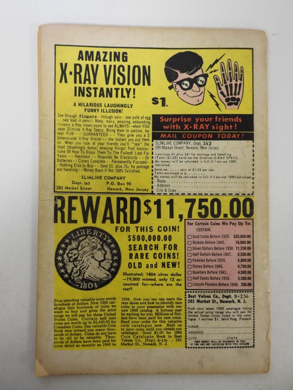 The Amazing Spider-Man Annual #2 (1965) GD Condition 2 in cumulative spine split