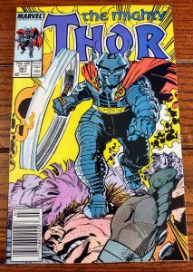 Thor #381 Newsstand Edition (1987) DESTROYER COVER HIGHER GRADE