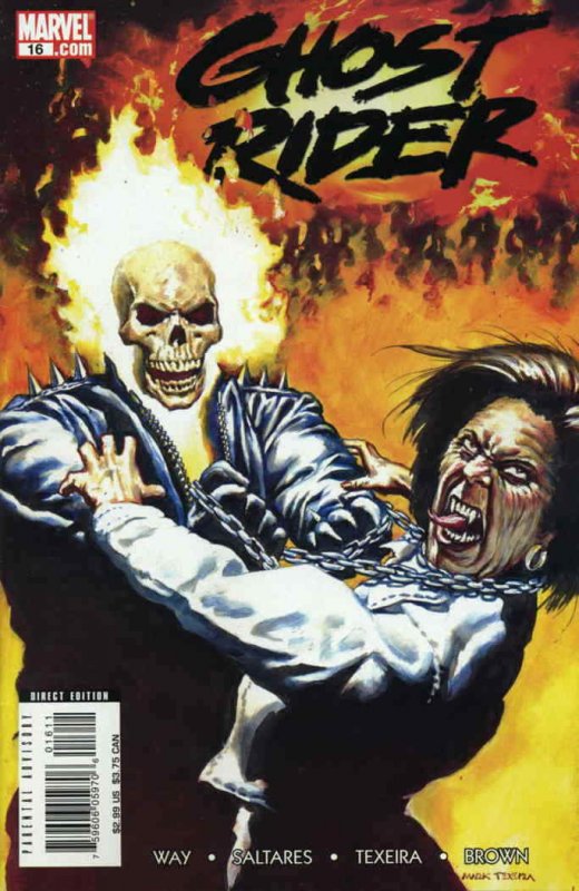 Ghost Rider (7th Series) #16 VF; Marvel | save on shipping - details inside 