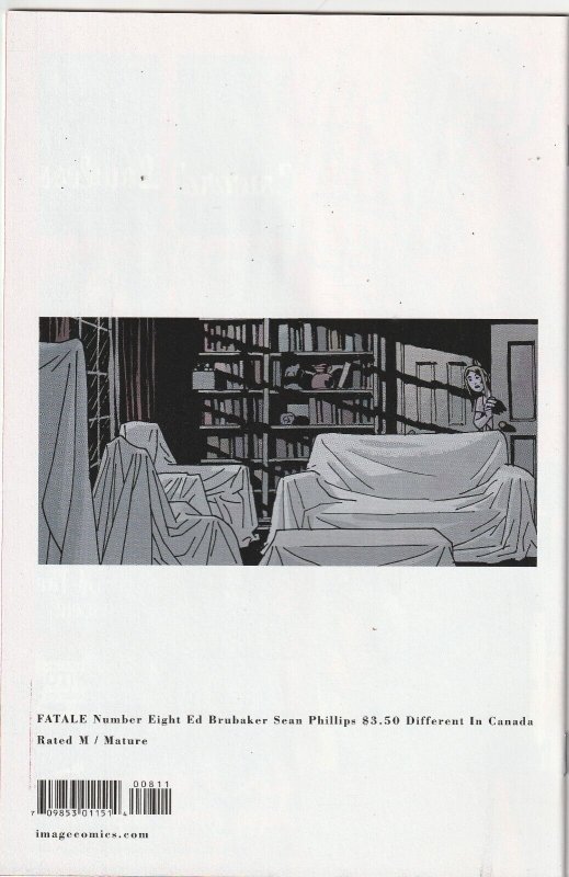 Fatale # 8 Cover A NM Image Comics 2012 [T4]