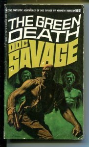 DOC SAVAGE-THE GREEN DEATH-#65-ROBESON-VG-JAMES BAMA COVER VG