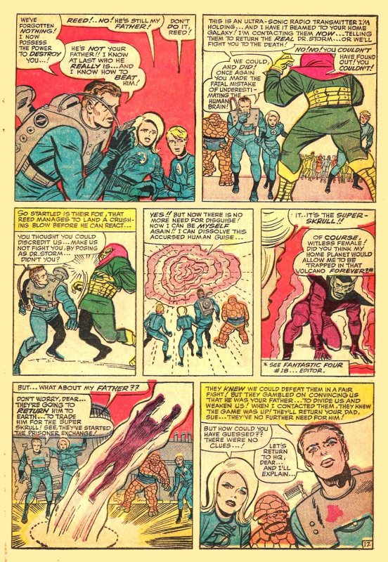 FANTASTIC FOUR #32 (Nov1964) 3.0 GD/VG  Jack Kirby/Stan Lee! Invincible Man!