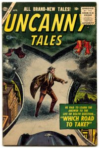 Uncanny Tales #42 1956-Atlas horror-BERNIE KRIGSTEIN- FN+ 