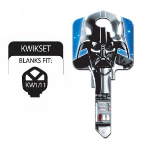 Star Wars Key Blanks Kwikset-KW, Darth Vader