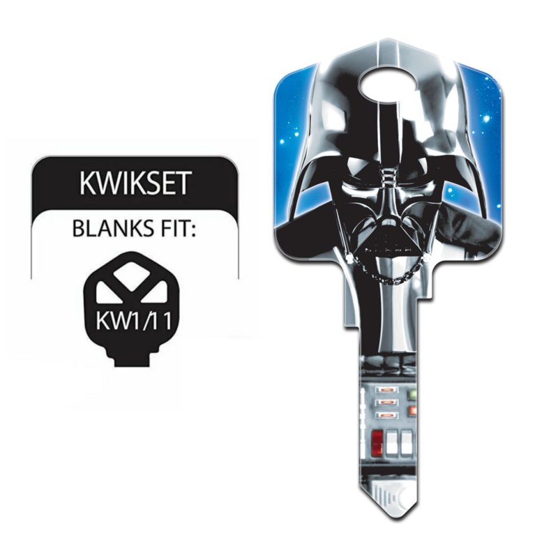 Star Wars Key Blanks Kwikset-KW, Darth Vader