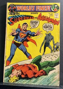 World's Finest Comics #203 (1971) Neal Adams Aquaman / Superman Cover