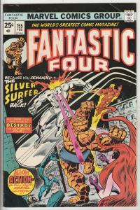 Fantastic Four #155 (Feb-75) VF+ High-Grade Fantastic Four, Mr. Fantastic (Re...