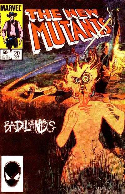 New Mutants (1983 series) #20, Fine (Stock photo)