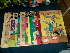 Bugs Bunny 11+ issue Golden Silver Bronze Age Comics Lot Run Cartoon Collection