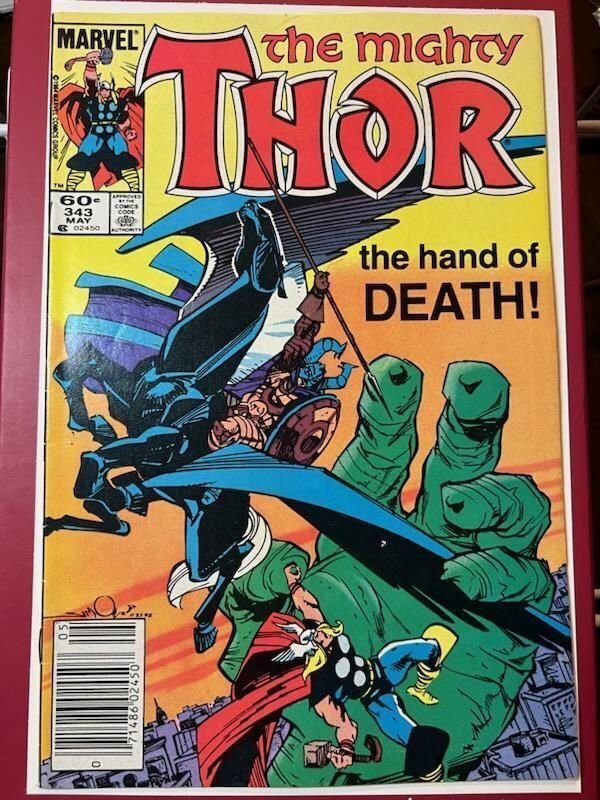 Thor #343 (1984) The Death of Fafnir