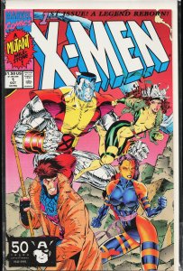 X-Men #1 Colossus and Gambit Cover (1991) X-Men [Key Issue]