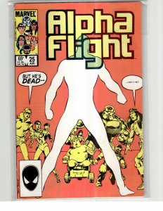Alpha Flight #25 (1985) Alpha Flight