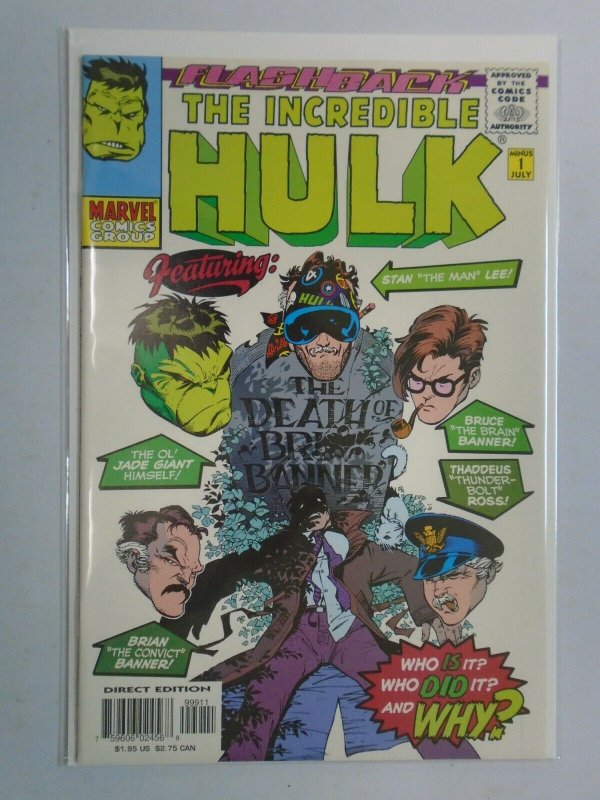 Incredible Hulk #1 Minus 1 Flashback NM (1997 1st Series)