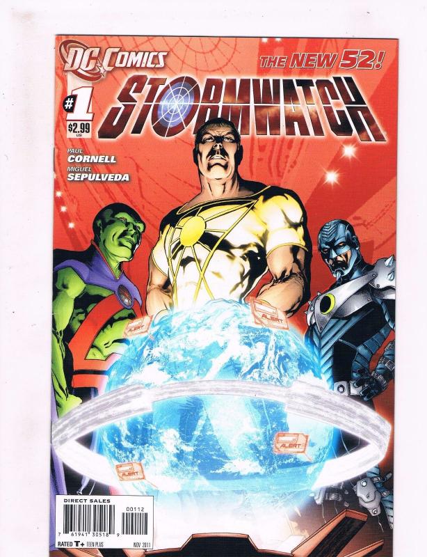 Stormwatch #1 VF 2nd Print DC New 52 Comic Book Martian Manhunter Dr Midnite J31