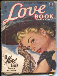 PULP:  Love Book Magazine10/1949-Ruth McCaslin-spicy pulp stories-pin-up cove...