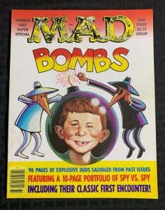 1987 MAD BOMBS SUPER SPECIAL Magazine #59 FVF 7.0 Spy vs Spy 10-Page Portfolio