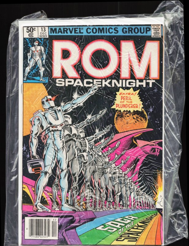 Rom #13 Newsstand Edition (1980) Spaceknights
