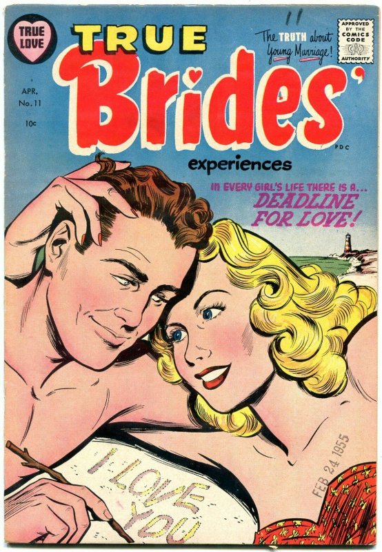 True Brides Experiences #11 1955- Circus Story- Golden Age Romance FN+