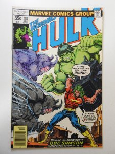 The Incredible Hulk #218 (1977) FN+ Condition!