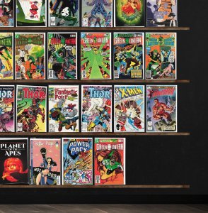 Huge Lot 140+ Comics with Power Pack, Green Lantern, Alpha Flight & More!