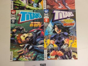 4 Titans DC Comic Books #21 22 25 26 7 TJ25