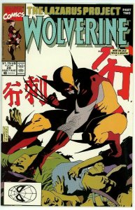 Wolverine #28 (1988) - 9.0 VF/NM *The Lazarus Project* 
