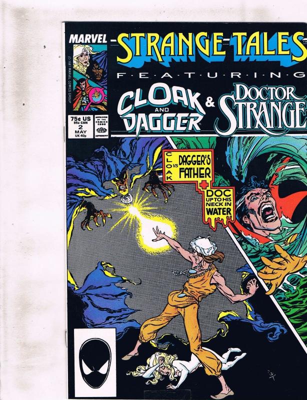 2 Strange Tales ft. Cloak & Dagger/ Dr. Strange Marvel Comic Books #1 2 AK8